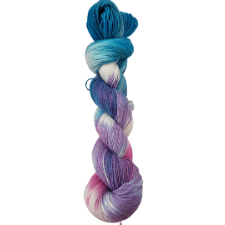 Multicolored variegated yarn.