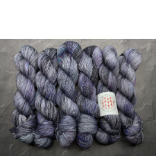 Tonal gray yarn.