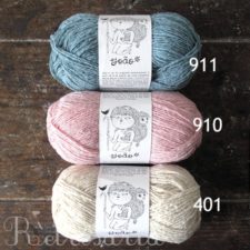 Three skeins in soft colors