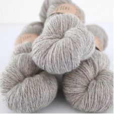 Warm neutral yarn.