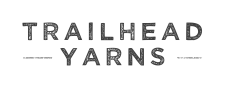 Trailhead Yarns text logo