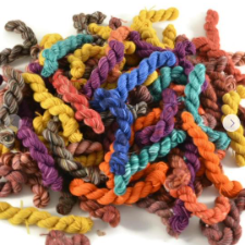 Large pile of mini skeins