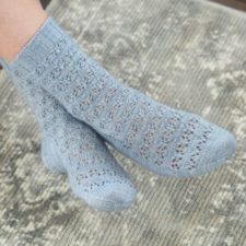 Lacy socks.