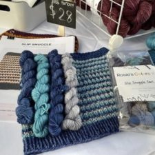 Mini set in blues for cowls.