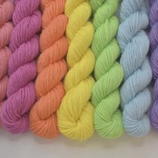 muted mini skeins