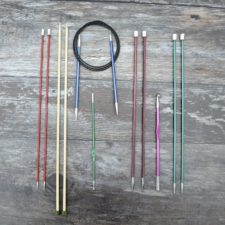 Array of Zing brand aluminum needles