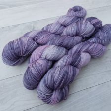 Lavender color tonal yarn.