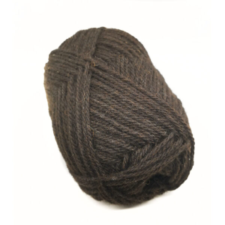 Dark skein of yarn.