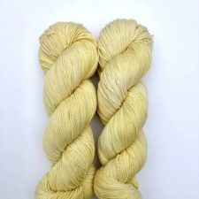 Tonal yarn in sunshine colors.