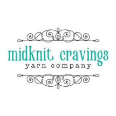 Midknit Cravings Yarn company logo.