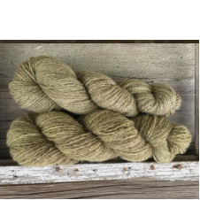 Semi-solid yarn in neutral shade.