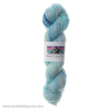 150 grams of Caribbean blue variegated yarn.