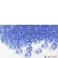 Clear cornflower blue beads.