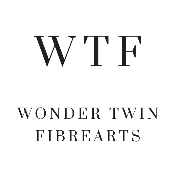 WTF Wonder Twin Fibrearts logo